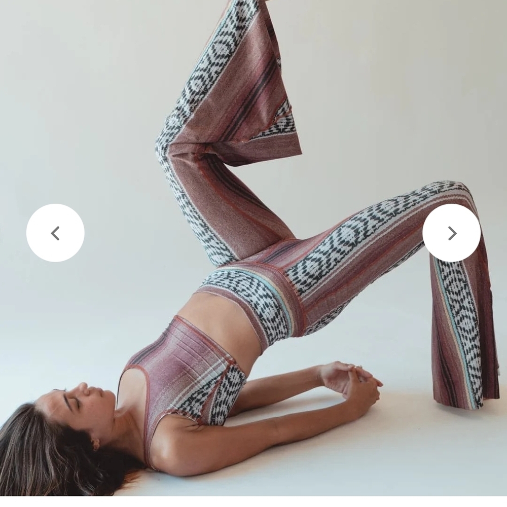 Teeki Multicolor Patterned Flare Pants - image 2